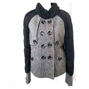 GORGEOUS WOOL&PUFFY  JACKET